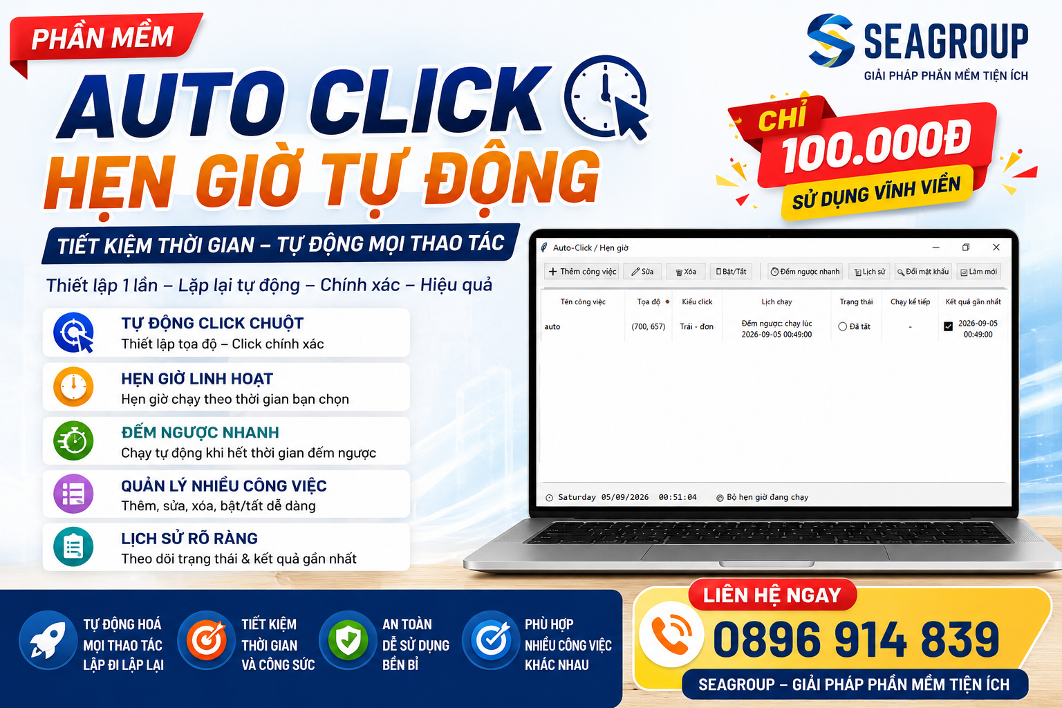 Phần mềm AutoClick